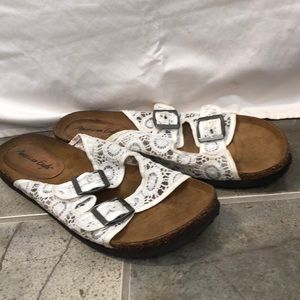 Lightly used American eagle burkas.